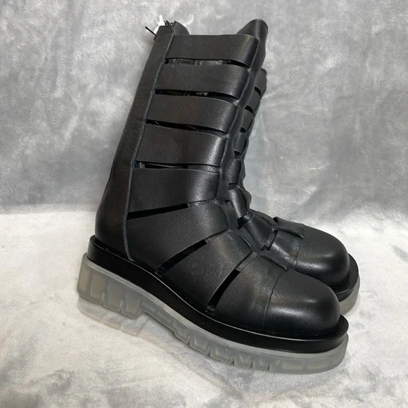 JEFFREY CAMPBELL Dozing Gladiator Boots Size 6.5